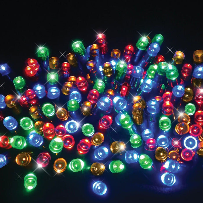 120 LED Flashing Lights available in 3 Colors - Christmas Factory