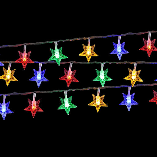 150 LEDs Star Lights available in 2 Colors - Christmas Factory