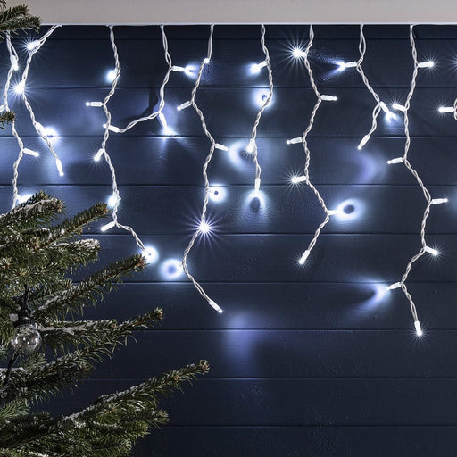 500 LED Icicle Lights – available in 4 Colors - Christmas Factory