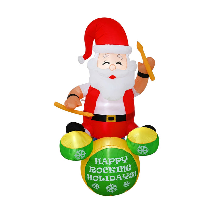 Airpower Christmas Rocker 180cm Santa - Christmas Factory