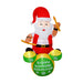 Airpower Christmas Rocker 180cm Santa - Christmas Factory