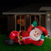 Airpower Lying Santa 240cm - Christmas Factory