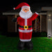 Airpower Santa 240cm Tall - Christmas Factory