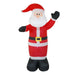 Airpower Santa 240cm Tall - Christmas Factory