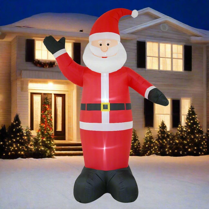 Airpower Santa Giant 300cm Tall - Christmas Factory