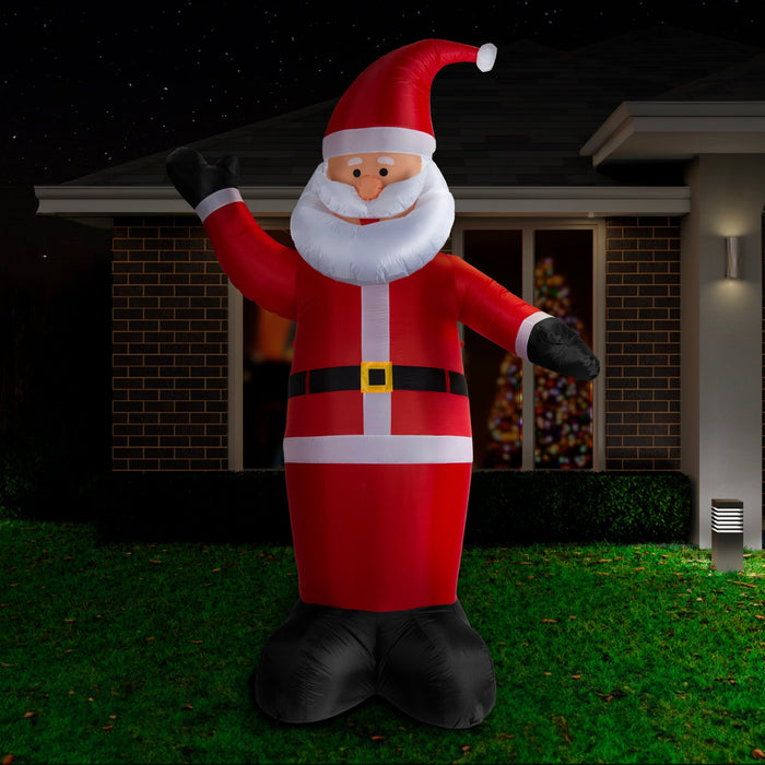 Airpower Santa Giant 300cm Tall - Christmas Factory