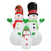 Airpower Snowman Family 3 pieces 240cm - Christmas Factory