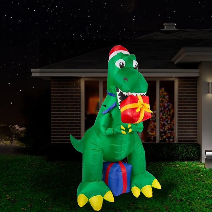 Airpower T - Rex with Presents – 180cm - Christmas Factory