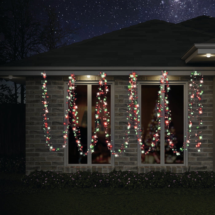 Cluster Lights 720 LEDs available in 6 Color Options - Christmas Factory