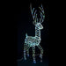 Giant LED Lightshow Reindeer with Remote Control – 180cm - Christmas Factory