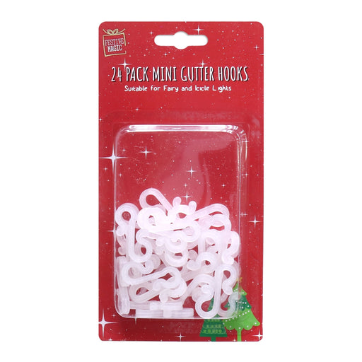 Gutter Hooks 24pk Mini Size - Christmas Factory