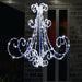 LED Acrylic Chandelier Flashing available in 2 colors - Christmas Factory