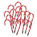 LED Candy Canes Path Lights 20pk - Christmas Factory