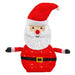 LED Collapsible Tinsel Santa 70cm Twinkling - Christmas Factory