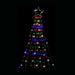 LED Garden Star Cascade 3.5m Multi - Color Lights - Christmas Factory