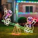 LED Gingerbread Man Seesaw Ropelight - Christmas Factory