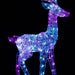 LED Lightshow Acrylic Reindeer with Bluetooth App Control – 140cm - Christmas Factory