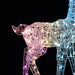 LED Lightshow Acrylic Reindeer with Bluetooth App Control – 140cm - Christmas Factory