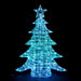 LED Rainbow Acrylic Tree with Bluetooth App Control – 100cm - Christmas Factory