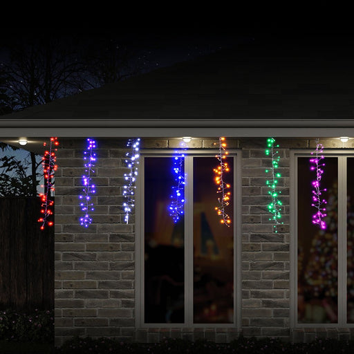 LED Rainbow Cluster Strand Lights Digital - Christmas Factory