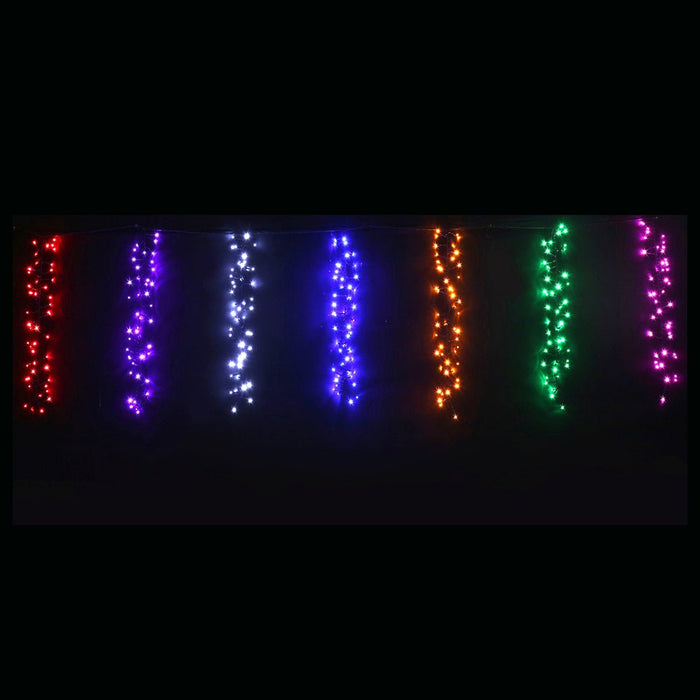 LED Rainbow Cluster Strand Lights Digital - Christmas Factory