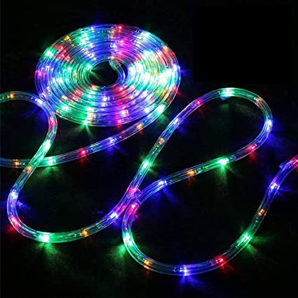 LED Ropelight 20m Flashing Multicolor - Christmas Factory