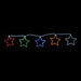 LED Ropelight 5 Stars Chain available in 2 Colors - Christmas Factory