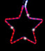 LED Ropelight 5 Stars Chain available in 2 Colors - Christmas Factory