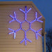 LED Ropelight Snowflake Twinkle Cool White - Christmas Factory