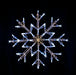 LED Snowflake Silhouette Flashing available in 2 Colors - Christmas Factory