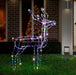 LED Twinkling Standing Reindeer – 110cm available in 2 Colors - Christmas Factory