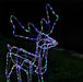 LED Twinkling Standing Reindeer – 110cm available in 2 Colors - Christmas Factory