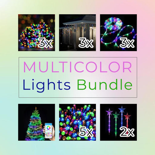 Multicolor Lights Bundle - Christmas Factory