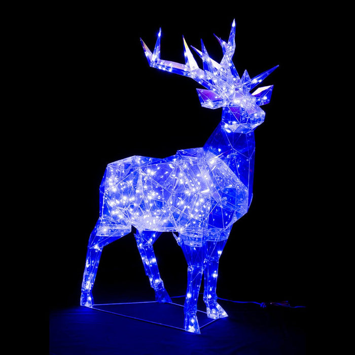 New Arrival: LED Dreamlight Reindeer – 130 Colour - Changing LEDs, 90cm - Christmas Factory