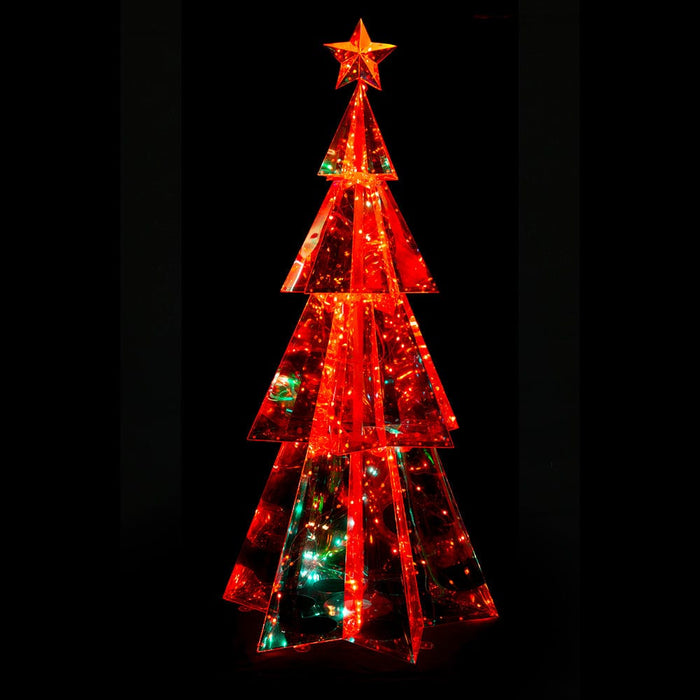 New Arrival: LED Dreamlight Tiered Tree – 120cm, 130 Colour - Changing LEDs - Christmas Factory