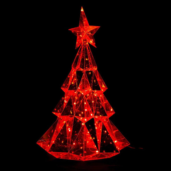 New Arrival: LED Dreamlight Tiered Tree – 80 Colour - Changing LEDs, 65cm - Christmas Factory