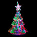 New Arrival: LED Dreamlight Tiered Tree – 80 Colour - Changing LEDs, 65cm - Christmas Factory